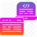 Desarrollo Frontend Codigo Codificacion Icono