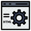 Desarrollo html  Icono