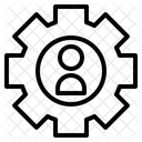 Desarrollo Personal Gestion De Equipos Individual Icono
