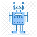 Desarrollo De Robots Robot Android Icono