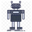 Desarrollo De Robots Robot Android Icono