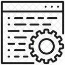 Desarrollo de sitios web  Icono