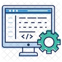 Desarrollo Web Codificacion Web Programacion Icono