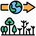 Desastres Naturales Calentamiento Global Ecologia Y Medio Ambiente Desertificacion Tiempo Cambio Climatico Icono