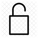 Desbloquear Interface Do Usuario Icone Ícone