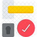 Desbloquear Seguridad Bloquear Icono