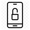 Desbloquear Telefono Inteligente Seguridad Icono