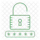 Desbloqueo Contrasena Seguridad Icono
