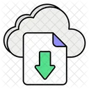 Descarga de archivos  Icono