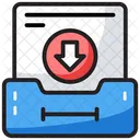 Descarga de archivos  Icono