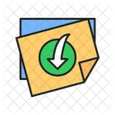 Descarga de archivos  Icono