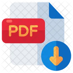 Descarga de archivos pdf  Icono