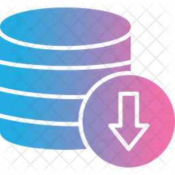 Descarga de base de datos  Icono