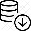 Descarga De Base De Datos Descarga De Servidor Descarga Icono