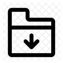 Descarga De Carpetas Archivos Transformacion De Datos Icono