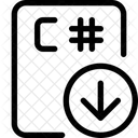 Descarga de archivos c sharp  Icono