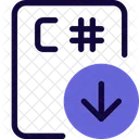 Descarga de archivos c sharp  Icono