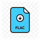 Descarga De Audio Flac Icono