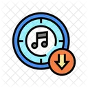 Descarga de música  Icono