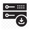 Servidor Base De Datos Almacenamiento Icono