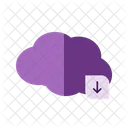 Descarga En La Nube Nube Descargar Icono
