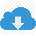 Nube Descargar Flecha Icon