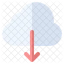 Descarga en la nube  Icono