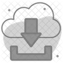 Descarga en la nube  Icono