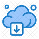 Descarga en la nube  Icono