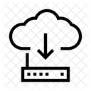 Descargar Nube Base De Datos Icono