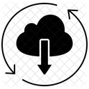 Implementacion Continua Descarga Nube Icono