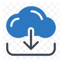 Descargar Nube Guardar Icono