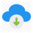 Descarga en la nube  Icono