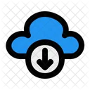 Descarga En La Nube Descargar Nube Icono