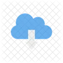 Descarga en la nube  Icono