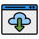 Descarga En La Nube Descargar Nube Icono