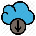 Nube Datos Descargar Icon