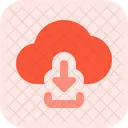 Descarga en la nube  Icono