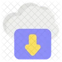 Descarga En La Nube Nube Descargar Icono