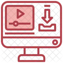 Descarga de vídeo  Icono