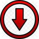 Descargando Flecha Contenido Icon