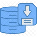 Descargando Datos Descargar Descargar Base De Datos Icono