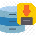 Descargar Base De Datos Base De Datos Servidor Icono