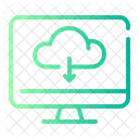 Descargar Pantalla Computacion En La Nube Icono