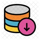 Base De Datos Descarga Servidor Icono