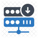Descarga Servidor Almacenamiento Icono