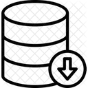 Descargar Base De Datos Servidor De Descarga Base De Datos Icono