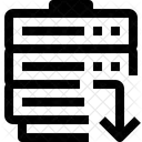 Descargar Base De Datos Icono