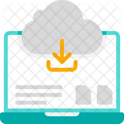 Descargar computadora  Icono