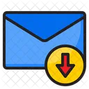 Descargar correo  Icono